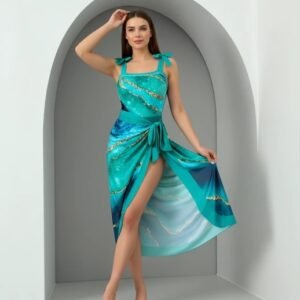 New Swimsuit With Premium Print, One-Piece Casual Two-Piece Set, Sexy Bikini