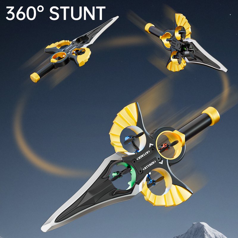 Drone Sword-flying Gesture Remote Control Flying Sword, Children's Gesture-sensing Aircraft, Toy For Boys, Entertainment, Birthday Gift - Image 4