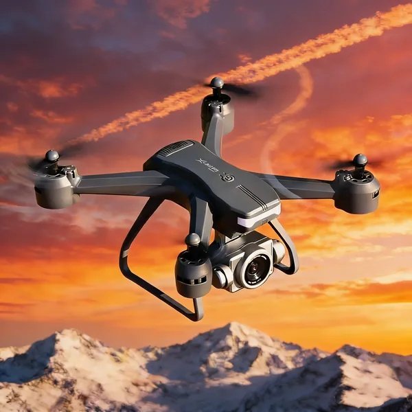 2026 Professional Drone 6K HD Dual Camera Wifi FPV Portable RC Quadcopter 2 BATTERY,Drones Suitable For Adults&beginners.Logistics Is Randomly Sent By UPS&UNI&USPS&.GOFO