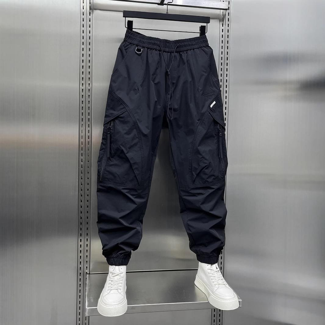 Summer Tapered Pants Trend American Cropped Pants - Image 5